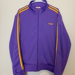 NERDY LOGO TRACK JACKET PURPLE